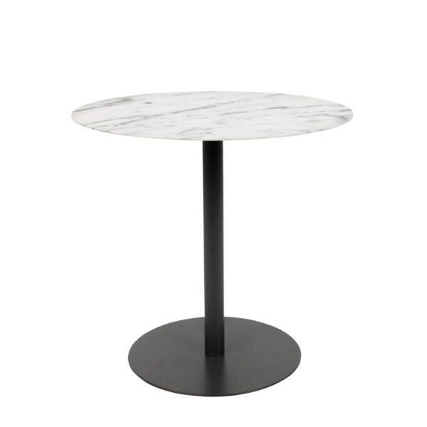 promo 137 table d'appoint snow marbre oval