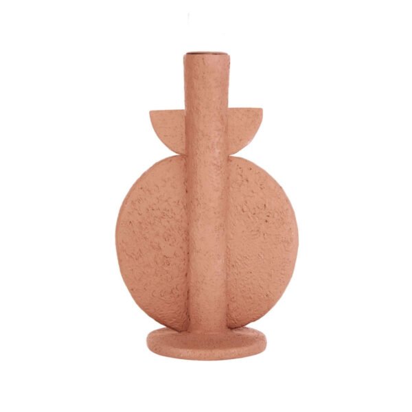 promo 141 bougeoir/déco bubble - terracotta
