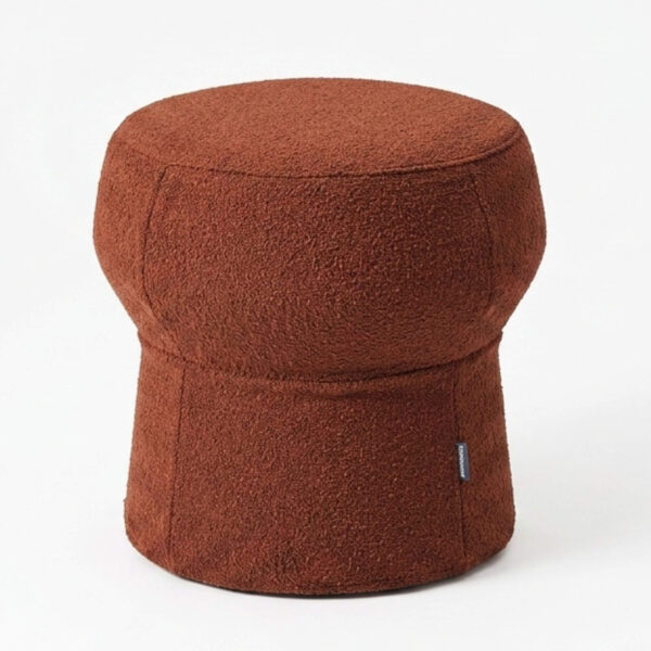 home 13 pouf cork - ø 50 x h 45 cm - makalu magnolia - furninova